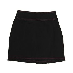 NWOT Hot Lava Baby Jean Black Skirt
